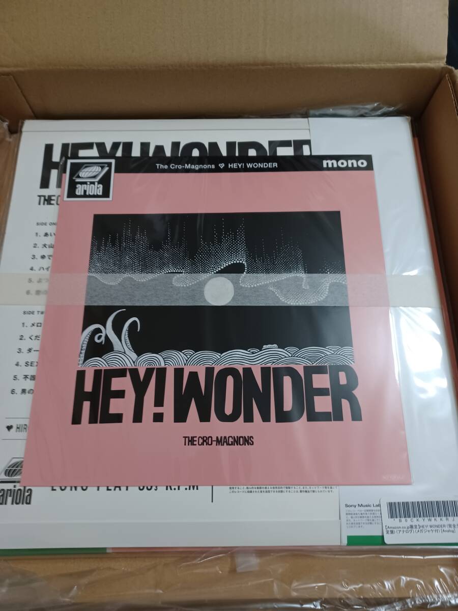 ★メガジャケット付き!HEY! WONDER 【完全生産限定盤】(180グラム重量盤レコード)ザ・クロマニヨンズ 拍卖