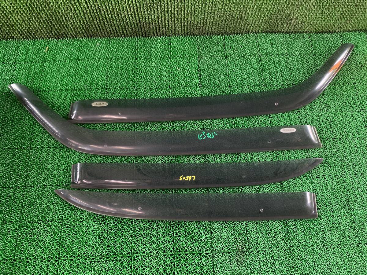 ●即決値段● Z2-1 ダイハツ ミラジーノ L650S/L660S 純正 ピンなし サイドバイザー 雨除け ドアバイザー 一式拍卖