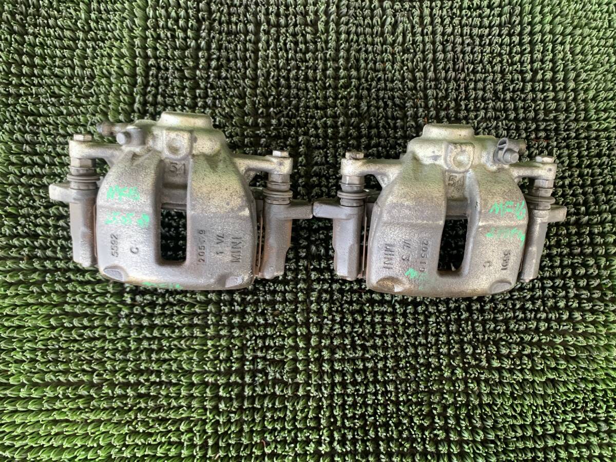 ●即決値段●動作OK● 83865KM BMW MINI ミニ MF16 R55 R56 フロント ブレーキ キャリパー 左右拍卖