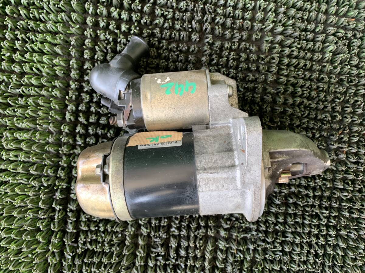 ●即決値段●動作OK● スバル インプレッサ GG2 セルモーター スターターモーター 23300AA470拍卖
