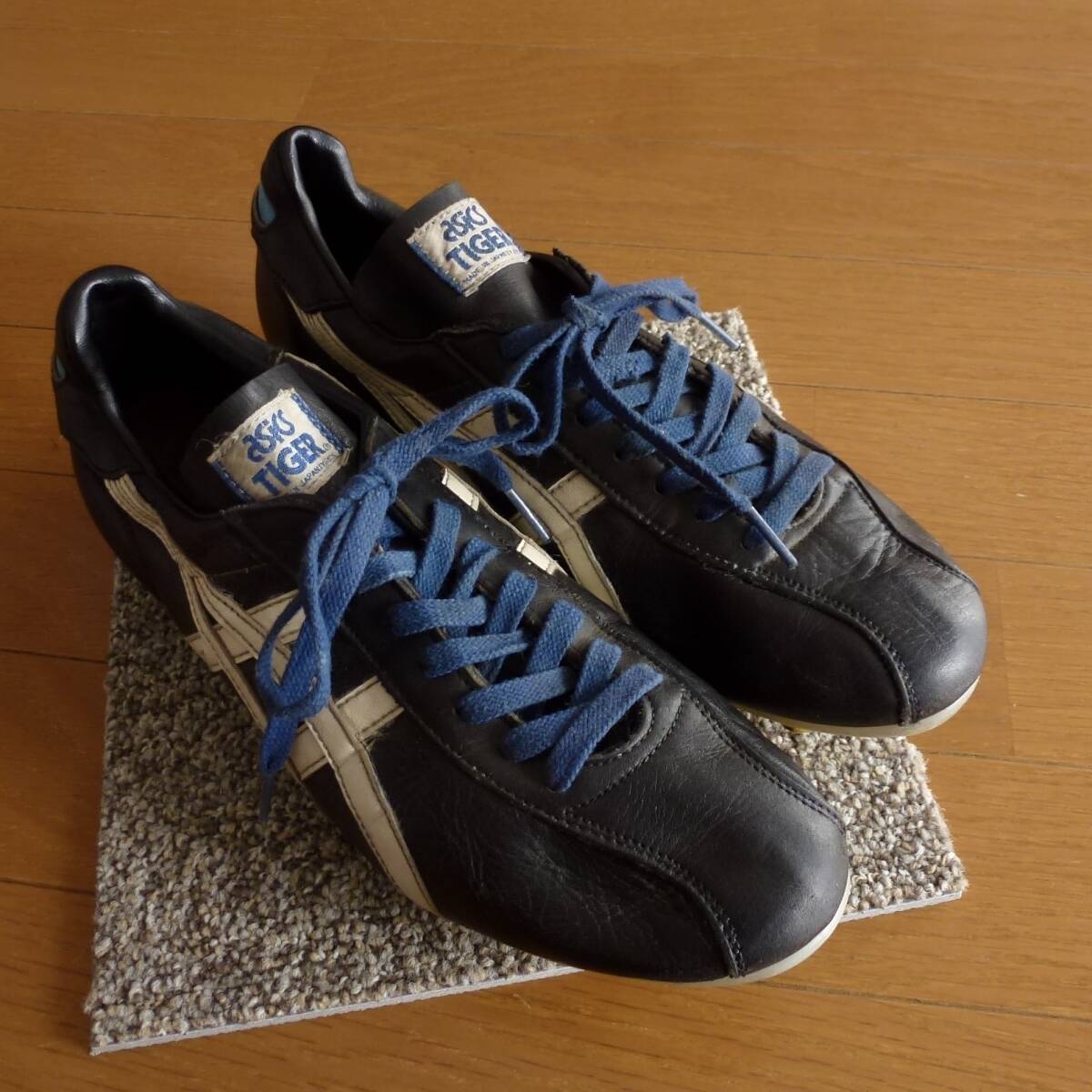 80s アシックス タイガー サッカーシューズ ビンテージ 即決あり!拍卖