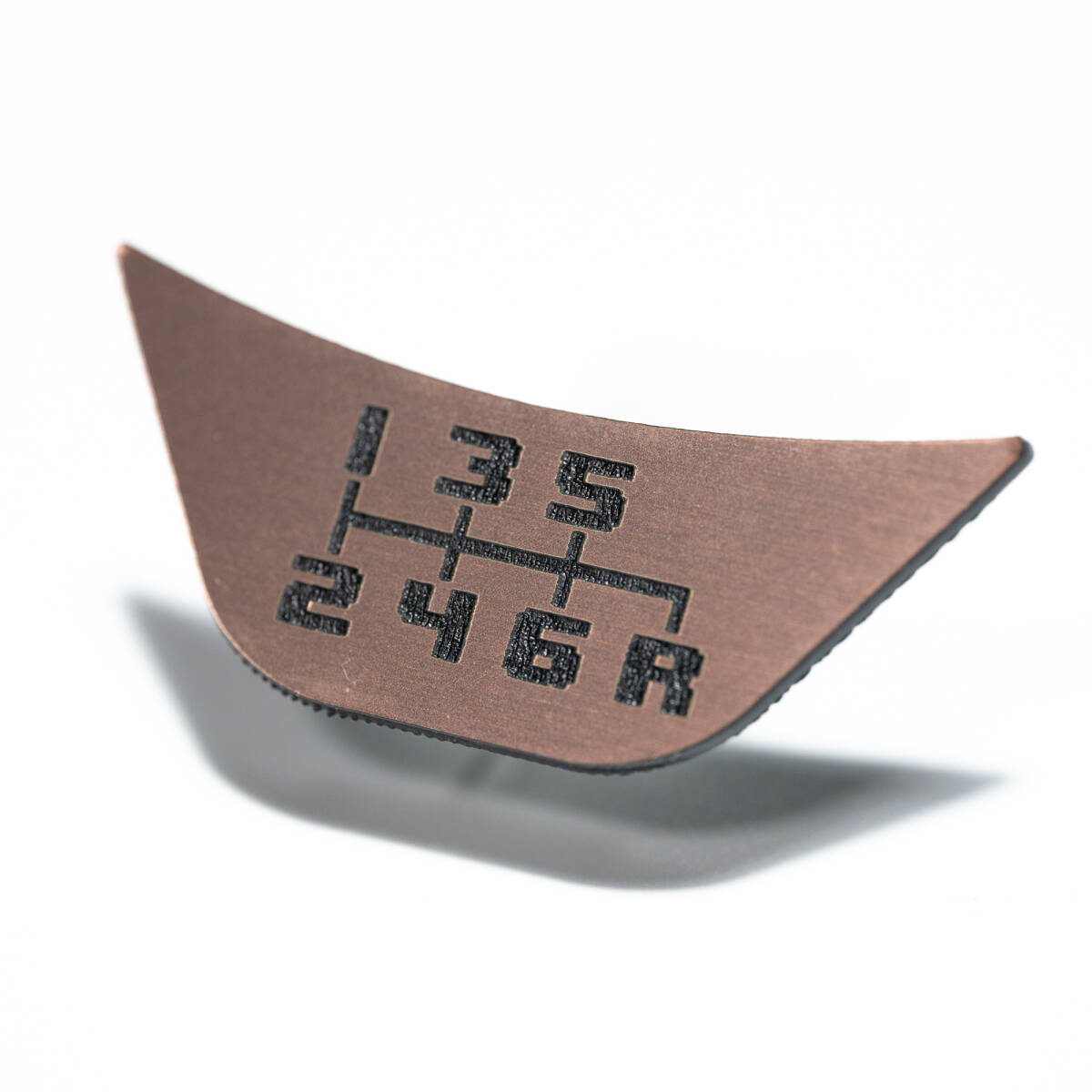 スズキ スイフトスポーツ ZC33S用 ステアリングシフトパターンプレート カッパー拍卖