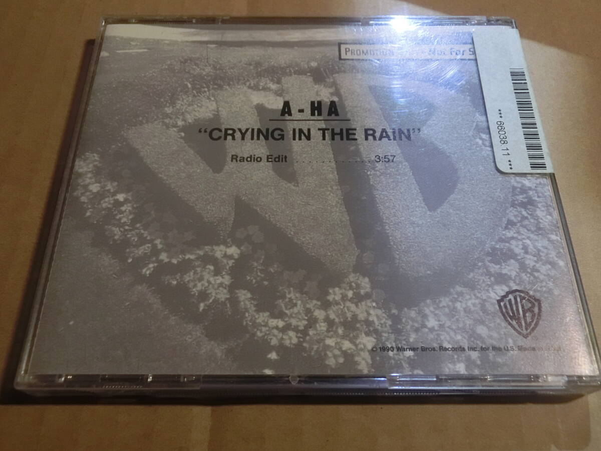 a-ha Crying In The Rain (Radio Edit version 3:57) 1 track CD, Single Promo Not For Sale Not for sale PRO-CD-4764 USA版 特製 非売品拍卖