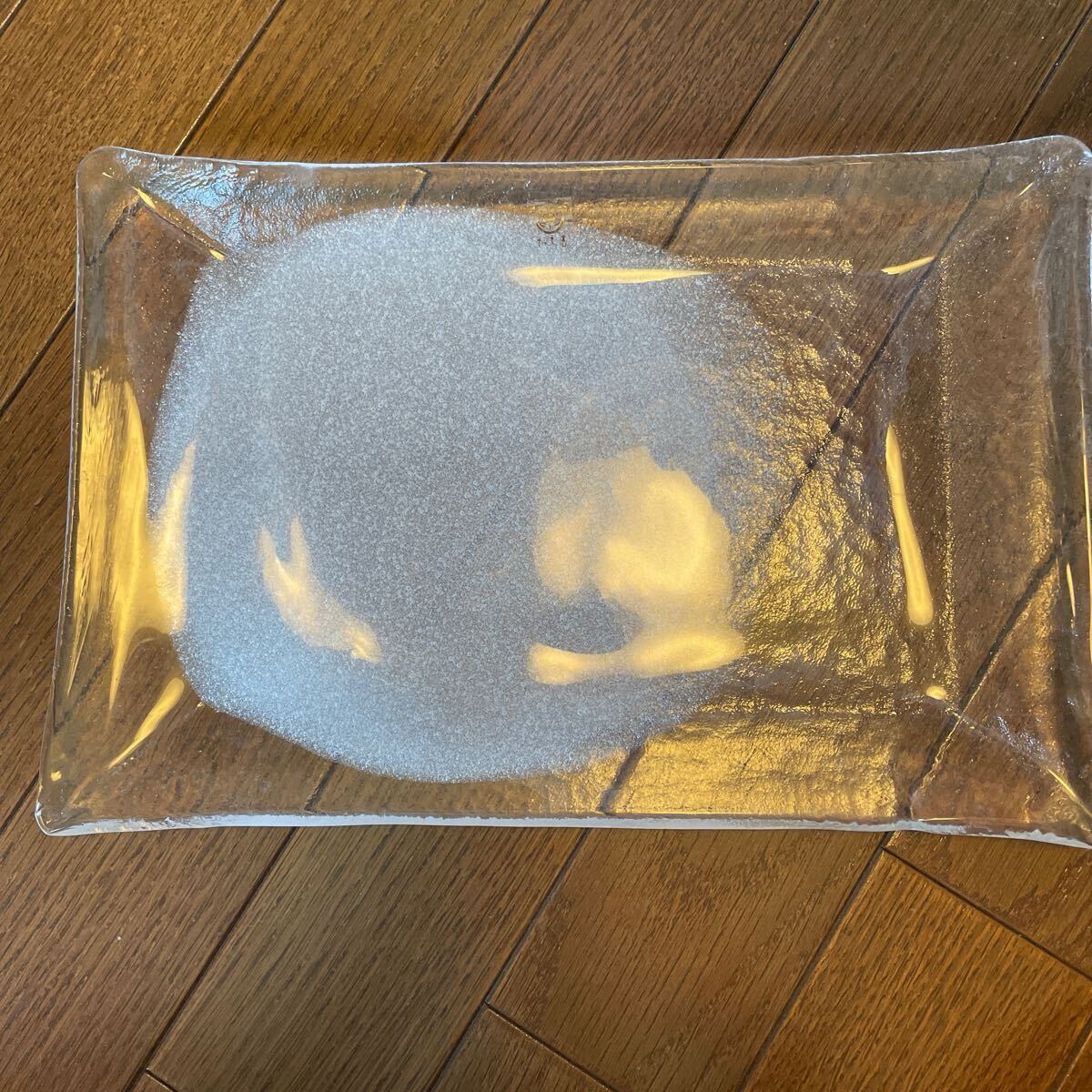 たち吉 ガラスプレート お刺身おつくり 夏料理 盛皿 未使用美品拍卖