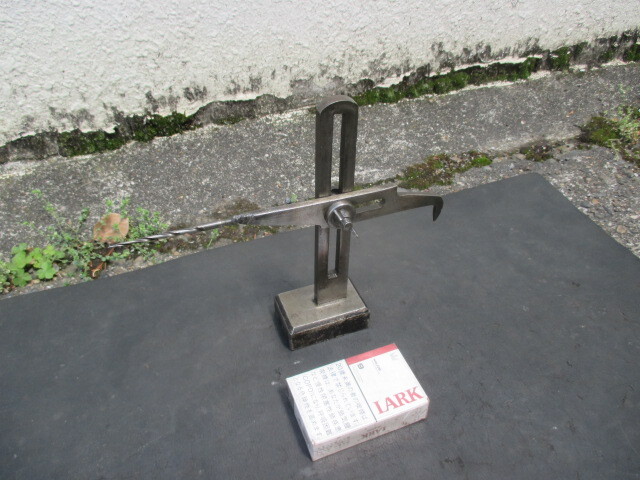 u994★トースカン 高さ205mm サーフェースゲージ 角台拍卖