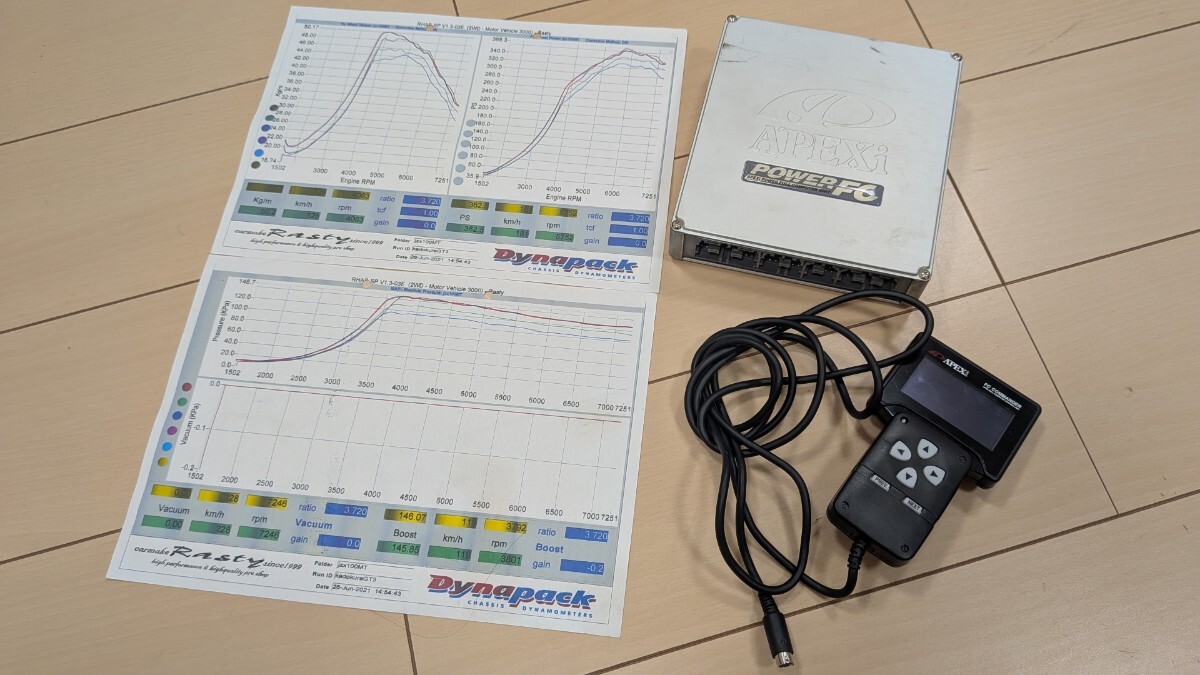 Apex Power FC JZX100 Tourer V 1JZ-GTE ツアラーV用 パワーFC 有機EL コマンダー付 現車セッティングデータ入り拍卖