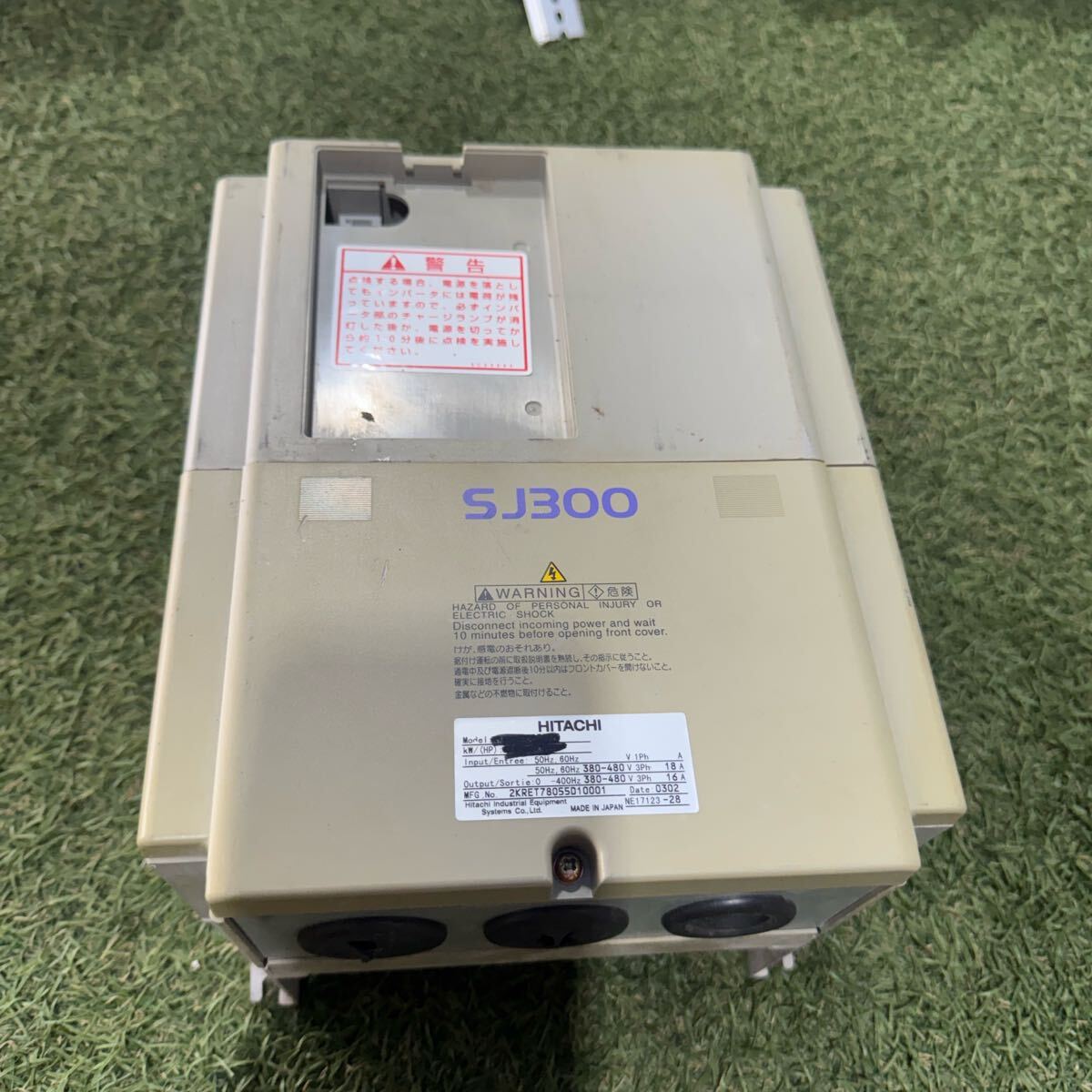 5E074 日立産機システムインバータ SJ300シリーズ /SJ300-075HF 7.5kW 未確認拍卖