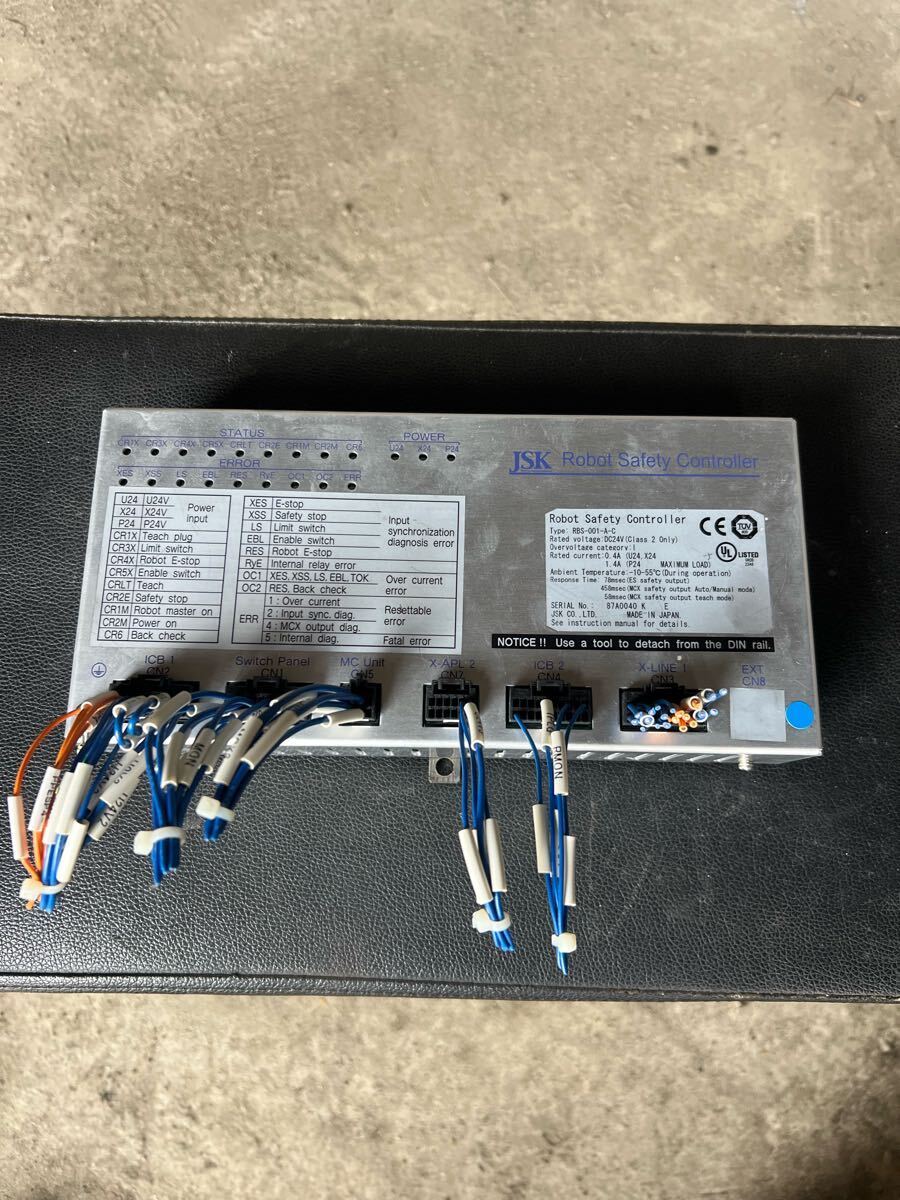 YASKAWA 安川電機 DX100産業ロボット用 Robot Safety Controller RBS-001-A-C拍卖