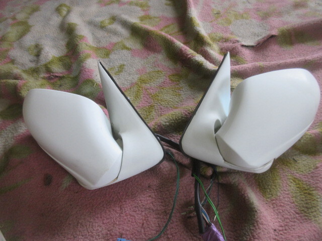 ★①R7G9402 マセラティ クアトロポルテ 純正ドアミラー左右 GF-QP8 ジャンク品 修理やストック等に拍卖