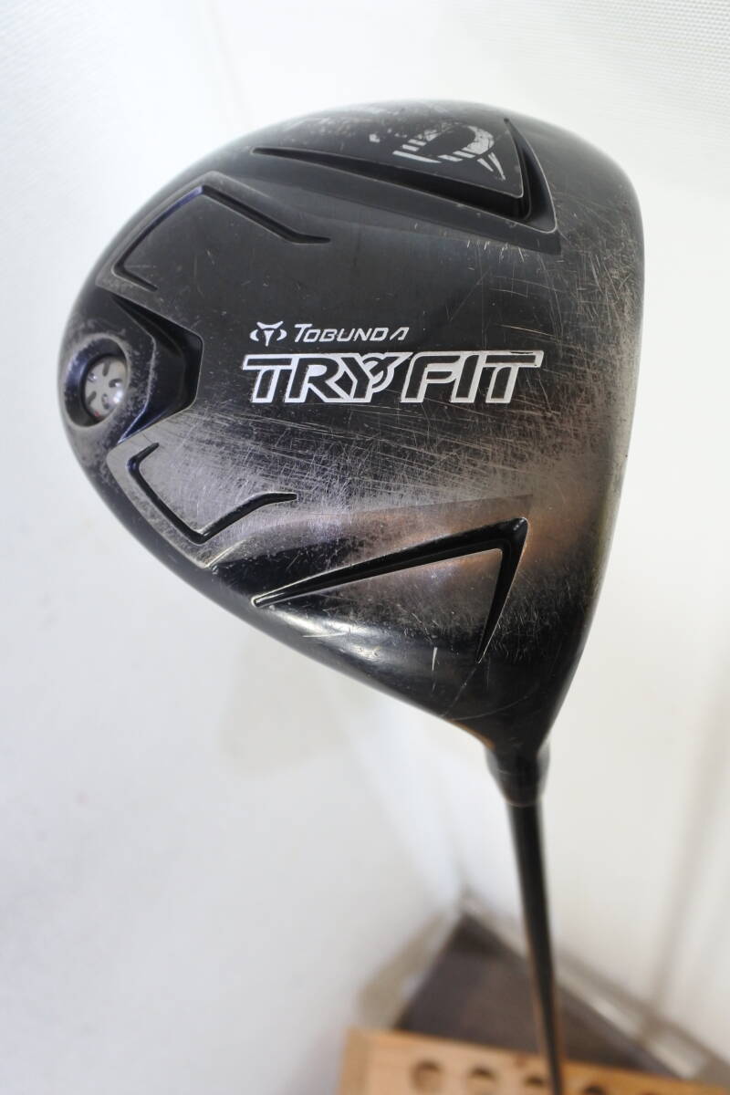 【KSD/S1/23】ゴルフプランナー TOBUNDAトブンダ TRYFIT superD ドライバーロフト実測9.0° Flex SR ユーズド拍卖