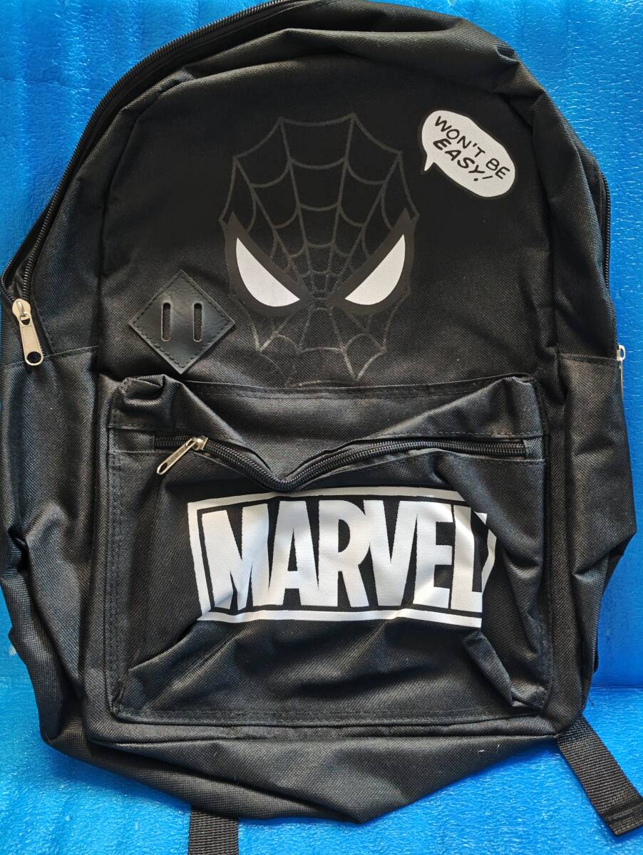 マーベル MARVEL スパイダーマン リュックサック ブラック 未使用 黒拍卖