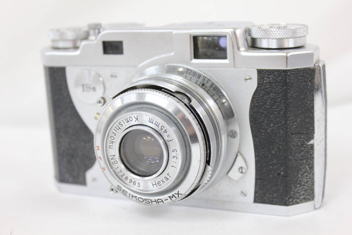 【返品保証】 コニカ Konica II B-m Hexar 45mm F3.5 レンジファインダー カメラ e833拍卖