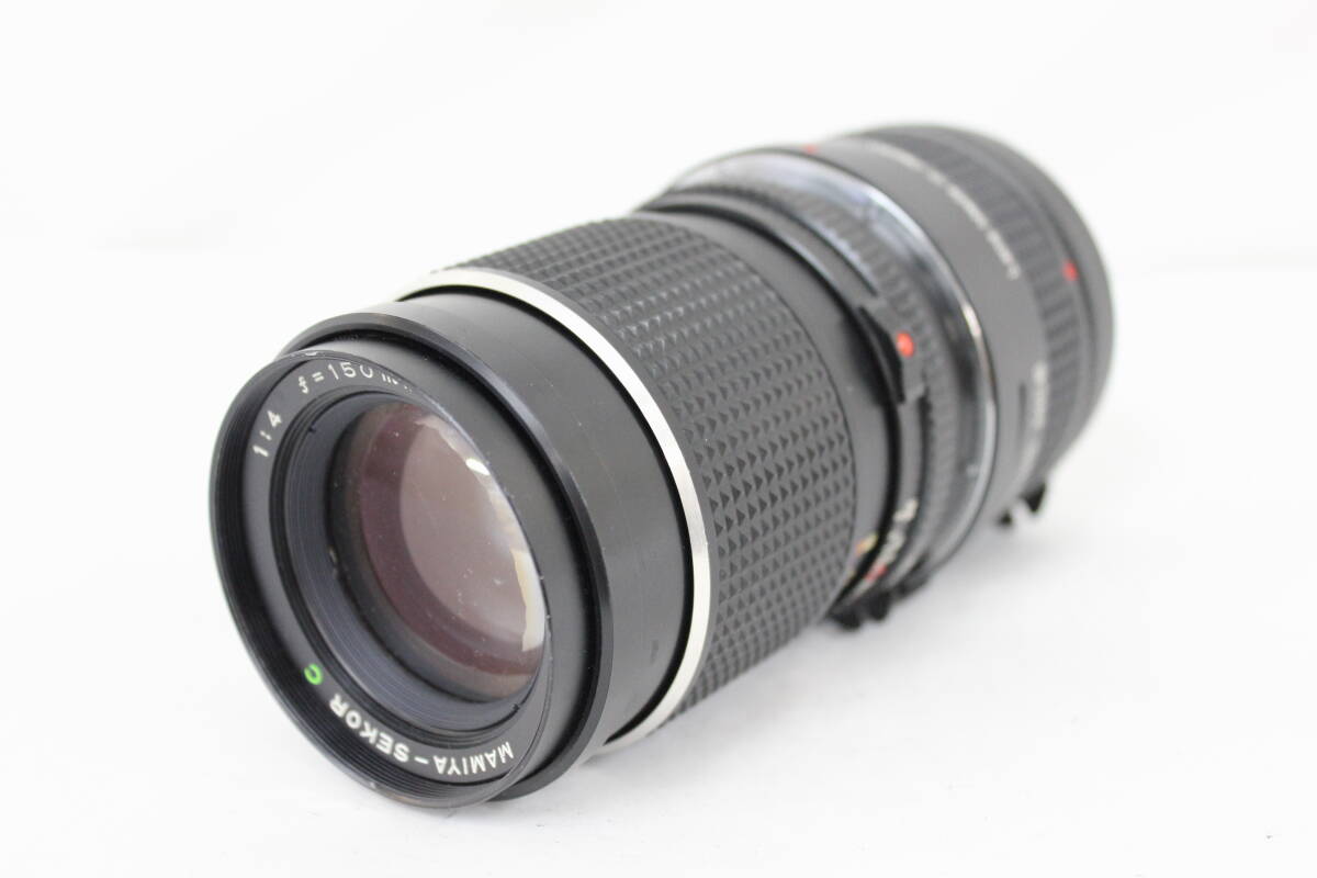 【返品保証】 マミヤ Mamiya-Sekor C 150mm F4 2x M45 Teleplus MC6 レンズ M6444拍卖