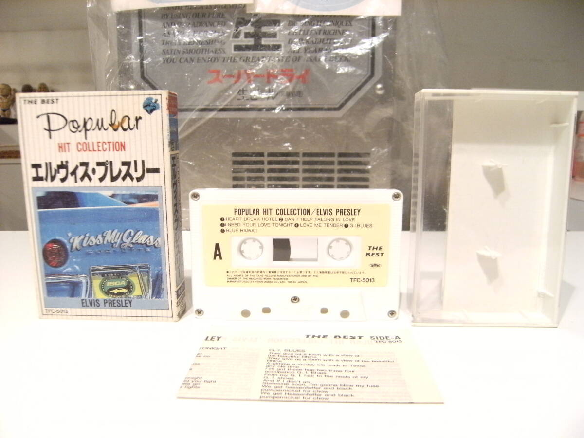 廃盤★昭和レトロ★ELVIS PRESLEY HIT COLLECTION エルビスプレスリー ヒットコレクション カセットテープ★旧車 アメ車 ロックンロール拍卖