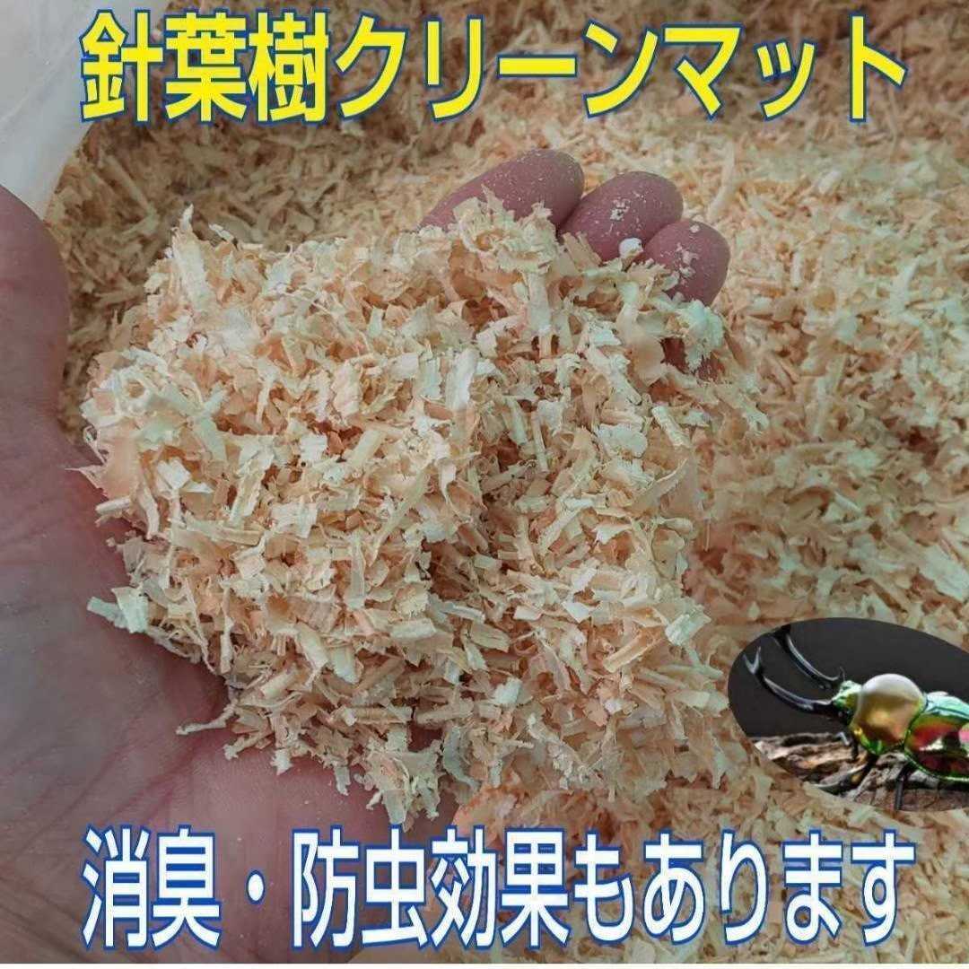 送料無料☆カブトムシ、クワガタの成虫飼育専用☆針葉樹クリーンマット☆ケース内が明るくなり生体が目立つ!ダニ、コバエも湧かい!20L拍卖