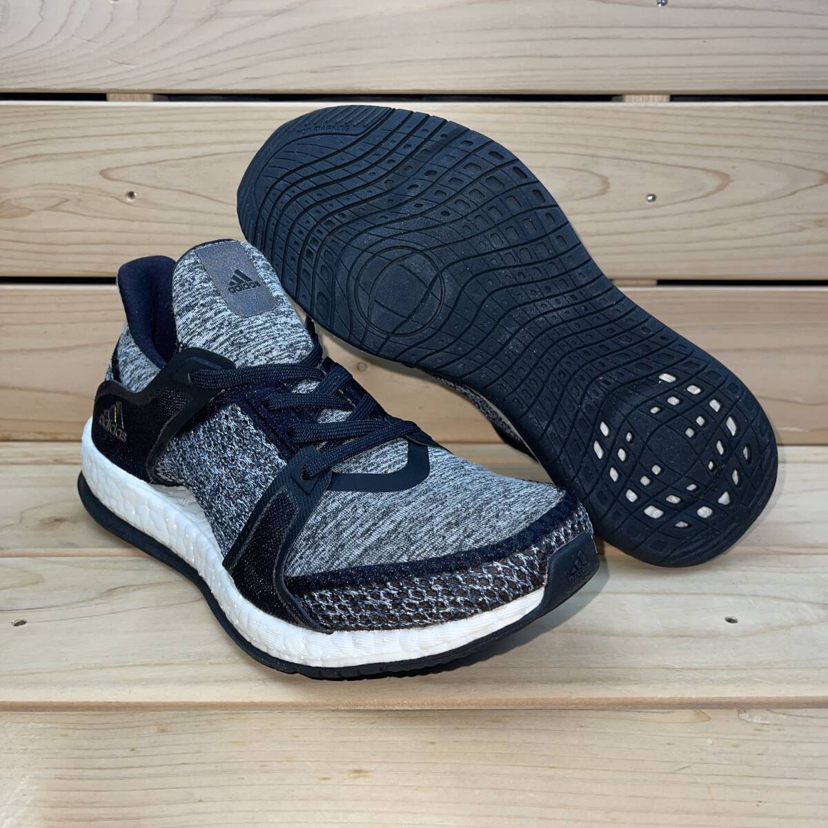 アディダス 22cm ピュアブースト エックス レイニング チャンプ 税込17600円 ブラック PURE BOOST X コラボ トレーニング ランニング ②拍卖