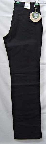 送料無料 セール 20% off Mrs Jeana ミセスジーナ 女性 MJ-7100-08 ツイル ストレート ジーンズ 黒 W67 レディース拍卖