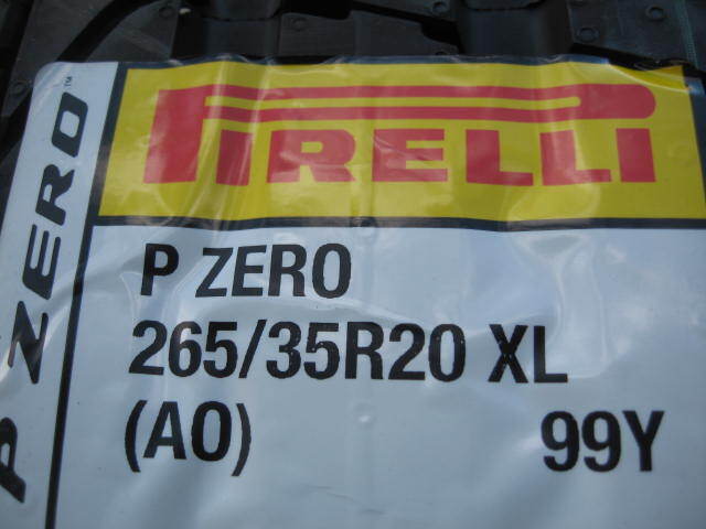 ☆新品激安☆ ピレリ Pzero 265/35R20 1本拍卖
