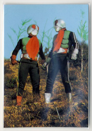 ◆防水対策 厚紙補強 カルビー 仮面ライダーチップスカード(2003 復刻版) 534番 力を合わせて トレカ 即決拍卖