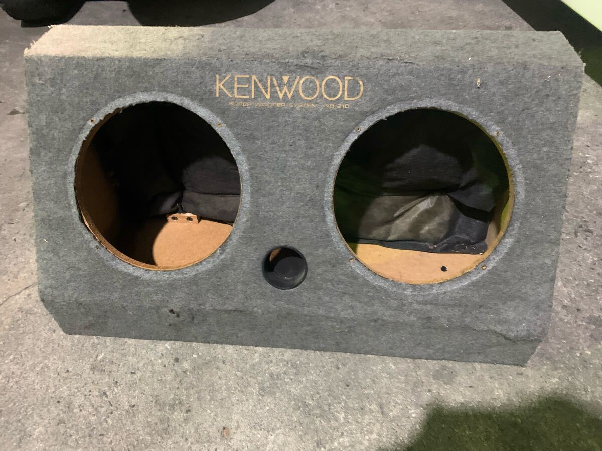 ▼KENWOOD WB-210 スーパーウーファーシステム 大型 スピーカー用 サブ ウーファー ウーハー 音響機器拍卖