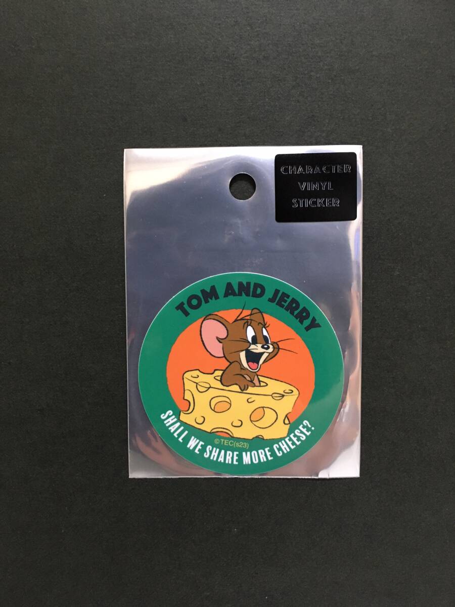 トムとジェリー キャラクターステッカー☆彡 チーズの中から☆ 耐性・耐水性 新品未開封品 スモール・プラネット TOM and JERRY拍卖