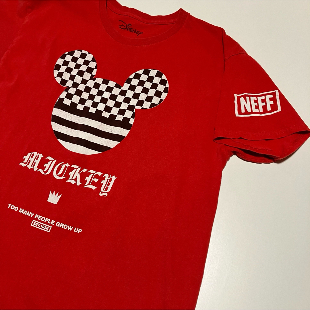 ディズニー ミッキー プリントTシャツ メンズ レディース XLサイズ 2503-041拍卖