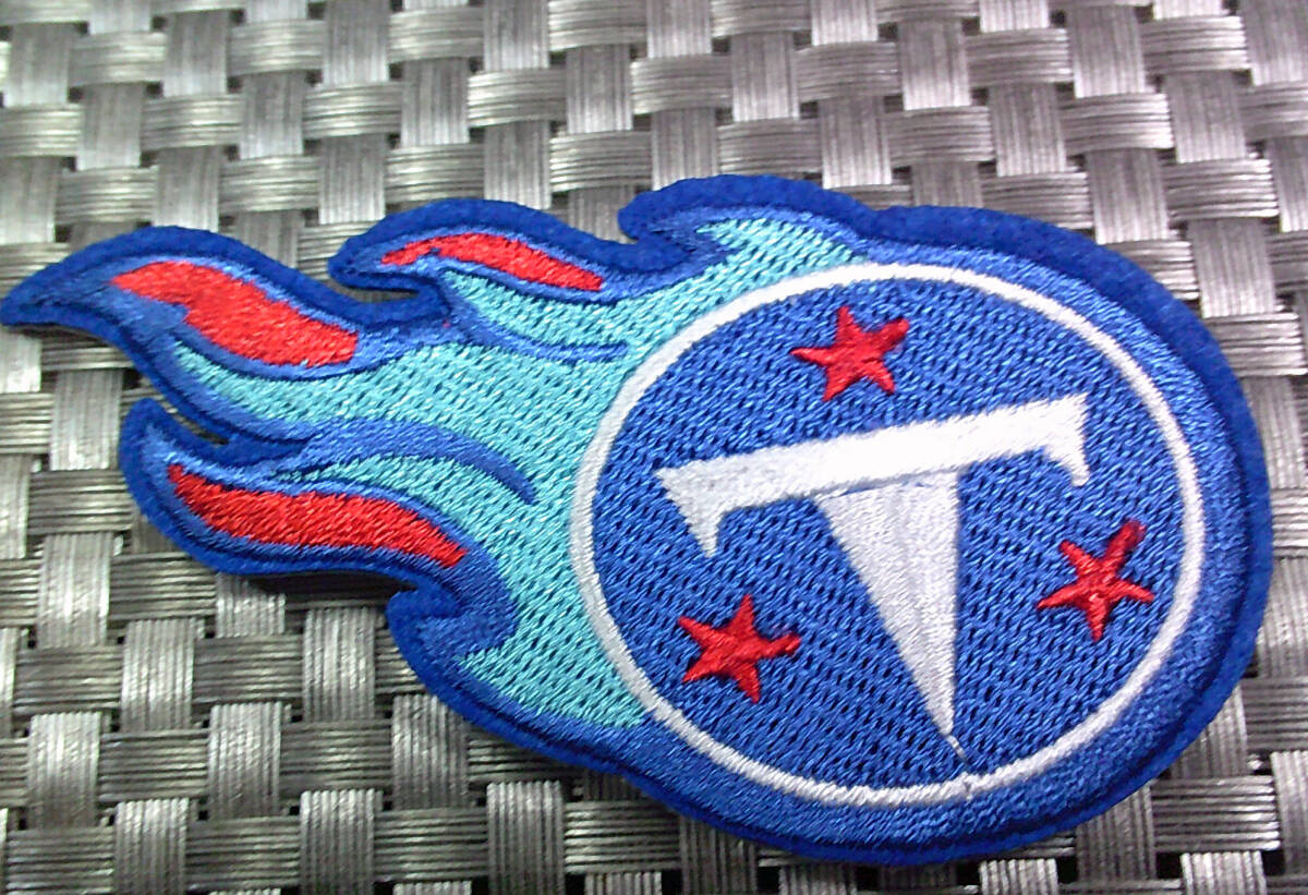 《空青TT炎球》◇空炎◆新品NFLテネシー・タイタンズ Tennessee Titans刺繍ワッペン◆アメフト アメリカンフットボール アメリカ 応援拍卖