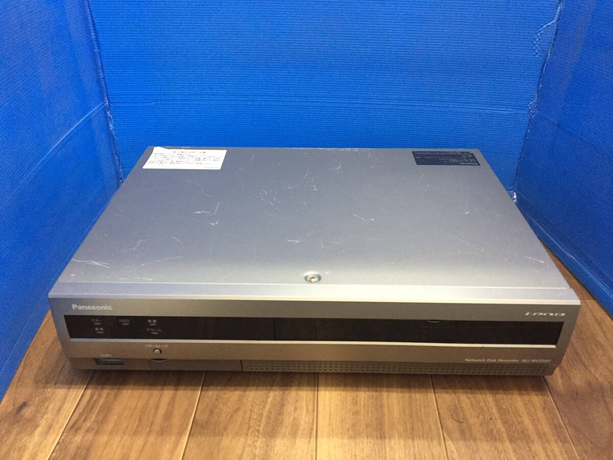 パナソニック ネットワークディスクレコーダー WJ-NV250V2 HDD無 本体のみ ジャンク7442拍卖
