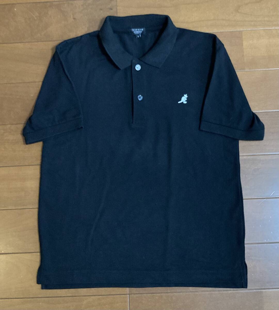 KANGOL 黒 ポロシャツ 美品です拍卖