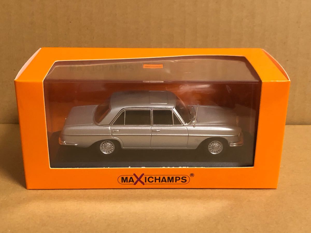 マキシチャンプス 1/43 メルセデスベンツ 300SEL 6.3 W109 シルバー 1968 ミニチャンプス 1/43 Minichamps Maxichamps 1/43拍卖