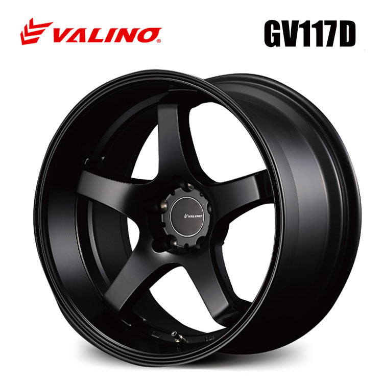送料無料 ヴァリノ VALINO GV117D Bushou 武将xAdvanti Racing 9J-17 +22 5H-114.3 (17インチ) 5H114.3 9J+22【1本単品 新品】拍卖