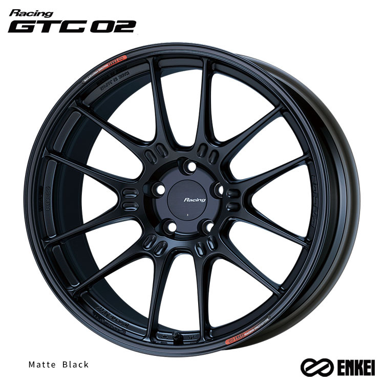 送料無料 エンケイ ENKEI Racing GTC 02 9.5J-19 +45 5H-120 (19インチ) 5H120 9.5J+45【4本セット 新品】拍卖