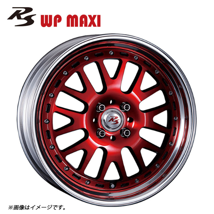 送料無料 クリムソン CRIMSON RS WP MAXI Low Disk 2PIECE 11J-18 +65~-1 5H-108 (18インチ) 5H108 11J+65~-1【4本セット 新品】拍卖