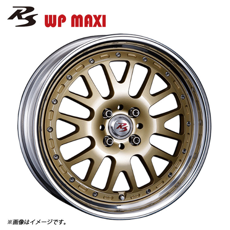 送料無料 クリムソン CRIMSON RS WP MAXI Low Disk 2PIECE 9.5J-18 +65~17 5H-115 (18インチ) 5H115 9.5J+65~17【4本セット 新品】拍卖