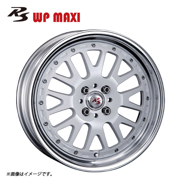送料無料 クリムソン CRIMSON RS WP MAXI Mid Disk 7J-16 +40~8 5H-100 (16インチ) 5H100 7J+40~8【4本セット 新品】拍卖