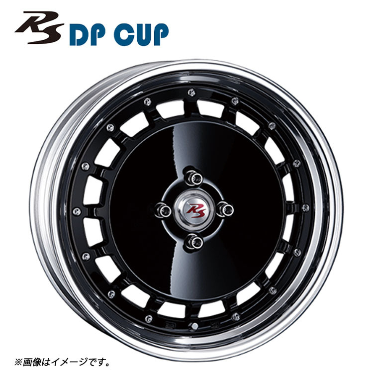 送料無料 クリムソン CRIMSON RS DP CUP 2PIECE Mid Disk 8.5J-16 +42~-8 5H-100 (16インチ) 5H100 8.5J+42~-8【2本セット 新品】拍卖