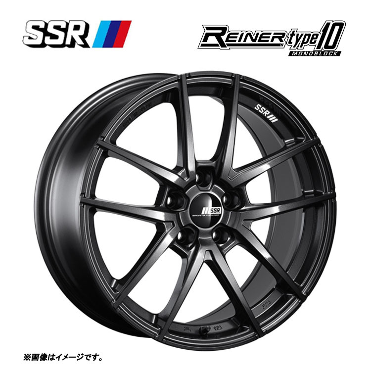 送料無料 SSR SSR REINER type10 MONOBLOCK 8.5J-18 +44 5H-114.3 (18インチ) 5H114.3 8.5J+44【4本セット 新品】拍卖