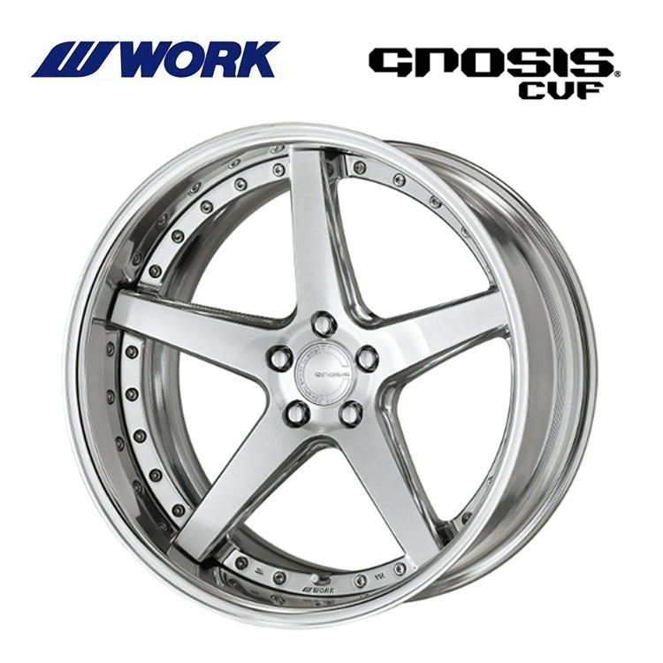 送料無料 ワーク WORK GNOSIS CVF FULL REVERSE ディープコンケイブ STANDARD Hdisk 10.5J-20 +44~-66 5H-120 【4本セット 新品】拍卖