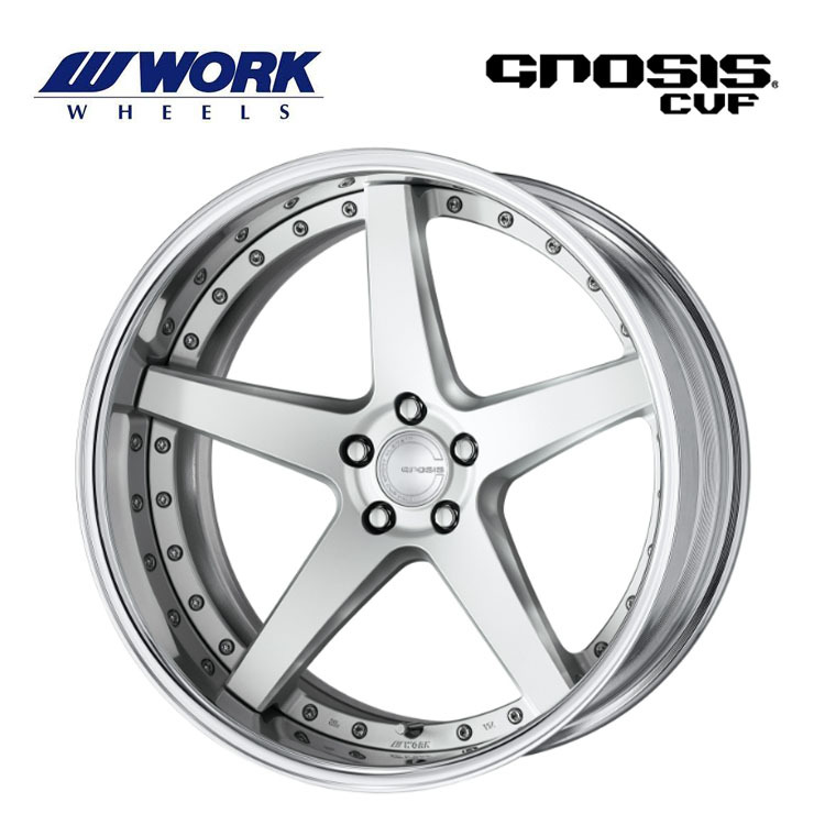 送料無料 ワーク WORK GNOSIS CVF FULL REVERSE ディープコンケイブ DEEP RIM Wdisk 8J-20 +2~-20 5H-120 【4本セット 新品】拍卖