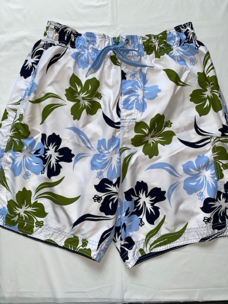 HIGH SIERRA カラフル ハイビスカス柄サーフパンツ 海パン メンズL インナー付 拍卖