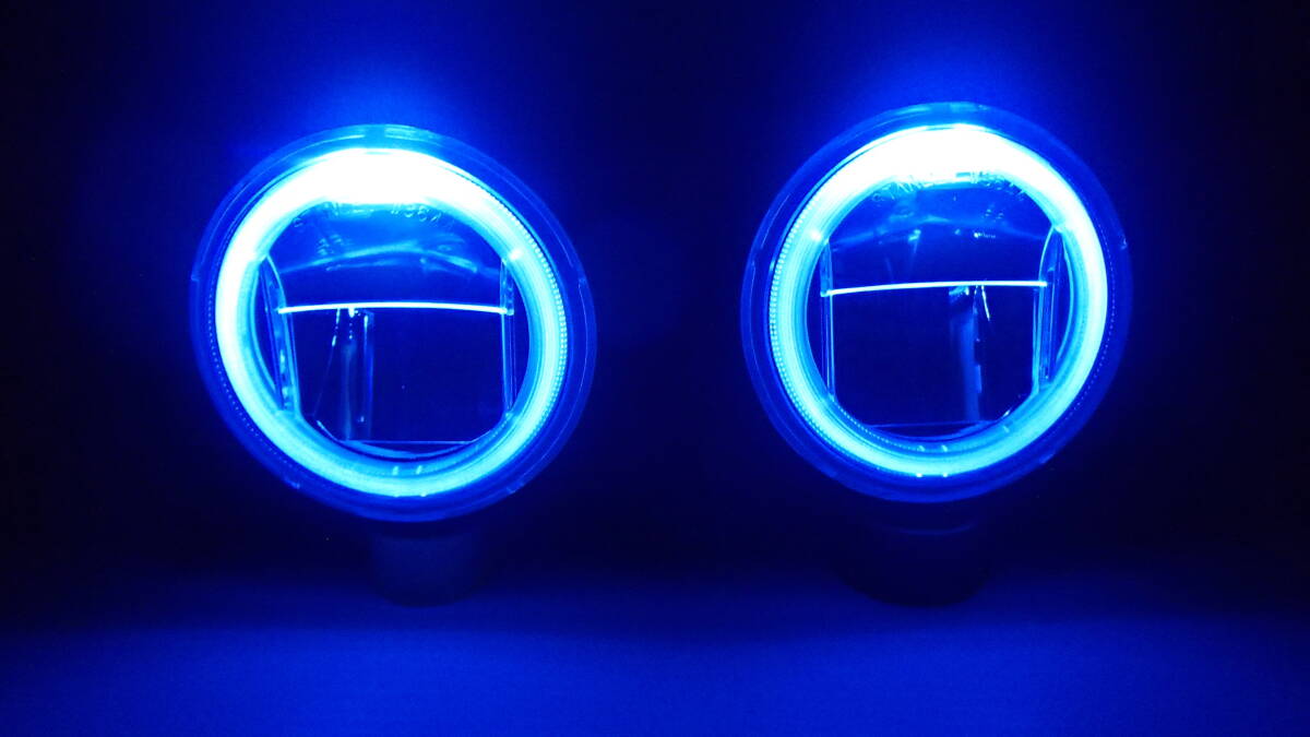 トヨタ純正オプション ブルーイルミネーション付き LEDフォグランプ(13w)パッソ外し w3644 タンク トール ロッキー ライズ流用にも? 拍卖