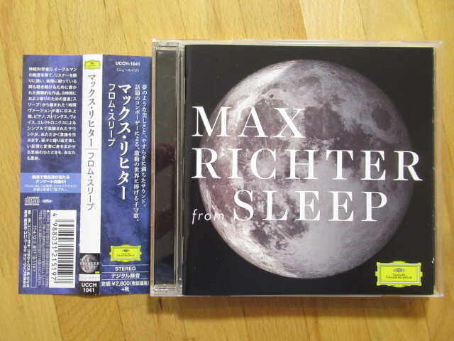美品!マックス・リヒター フロム・スリープ 眠るために作られた音楽【帯付国内盤CD】送料無料~拍卖