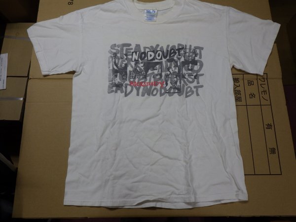 角4|★NO DOUBT - ROCK STEADY WORLD TOUR Tシャツ M&O KNITS サイズM|ノーダウト拍卖