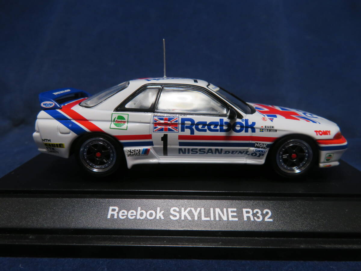 トミカ エブロ 1/43 リーボック スカイライン R32 #1拍卖