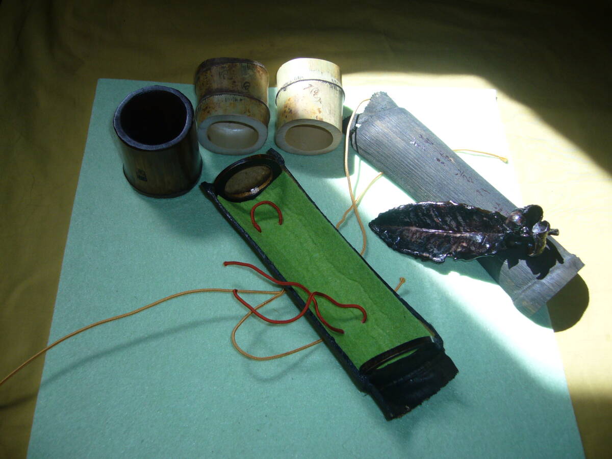 茶匙 茶合 お茶の葉 お茶の実 乾漆、共箱【うきす竹・浮州竹 】煎茶道具 新品造拍卖