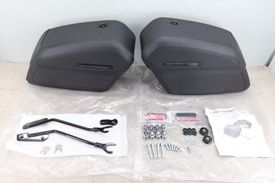 328465 ハーレー FXBR FLFB 18年~ 純正オプション サドルバッグ サイドバッグ デタッチャブル 90201513A拍卖
