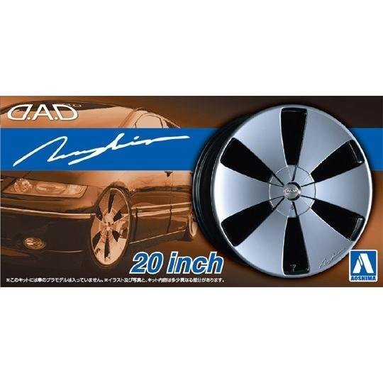 【プラモデル】AOSHIMA アオシマ文化教材社 ザ☆チューンドパーツ 1/24 ギャルソン D.A.D ツェンレイン 20インチ【送料800円】拍卖