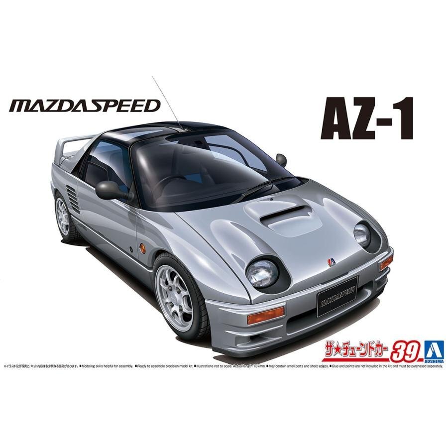 【プラモデル】AOSHIMA アオシマ文化教材社 ザ☆チューンドカー 1/24 MAZDA マツダスピード PG6SA AZ-1 '92(MAZDA マツダ)【送料800円】拍卖