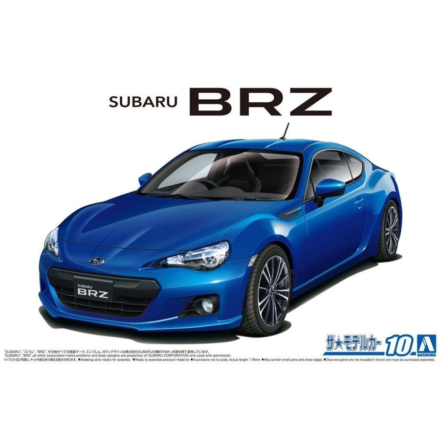 【プラモデル】AOSHIMA アオシマ文化教材社 1/24 SUBARU スバル ZC6 BRZ '12/スケールモデル 自動車 組立キット【送料800円】拍卖