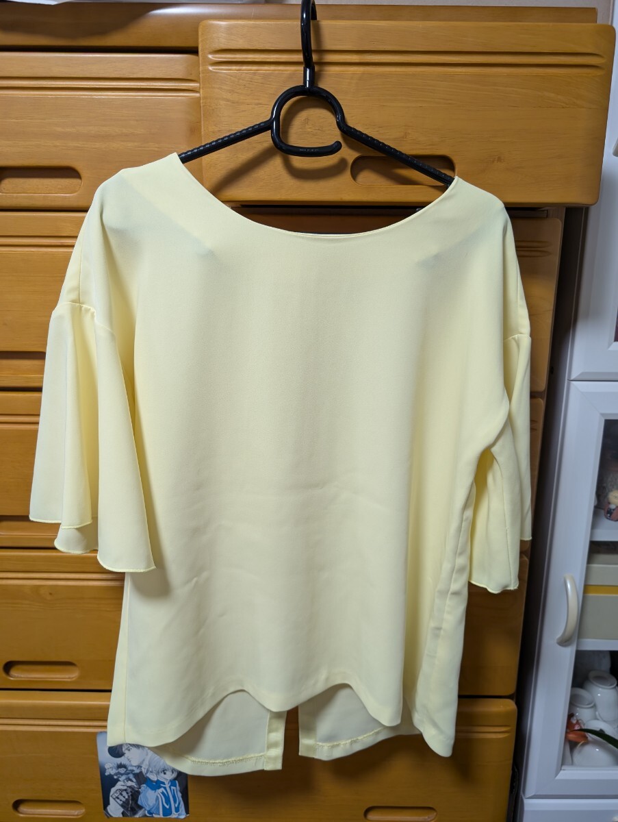 DoClasse ドゥクラッセ チュニック 五分袖 トップス イエロー拍卖